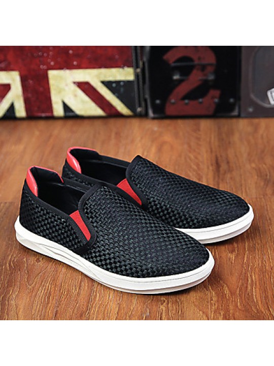 Casual/Outdoor/Travel/Drive Fashion Tulle Leather Slip-on Woven Shoes Multicolor 39-44  
