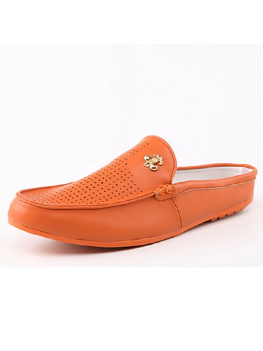 Men's Shoes Casual Clogs & Mules Green/White/Orange  
