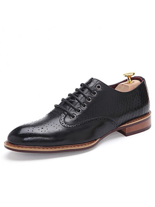 Men's Shoes Office & Career / Party & Evening / Casual Oxfords Black / Brown  