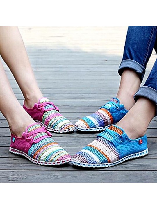   New Fashion Hot Sale Casual Navy / Green / Light Blue Comfort Breathable Canvas Leisure Lovers Shoes  