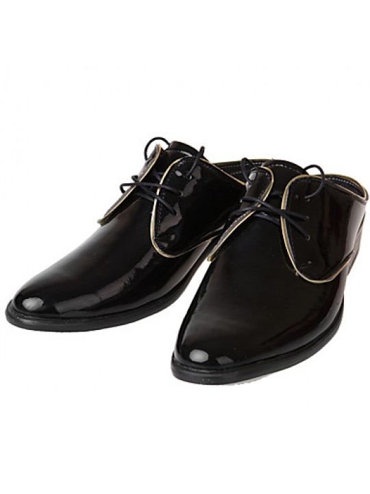 Men's Shoes Casual Leatherette Clogs & Mules Black/White  