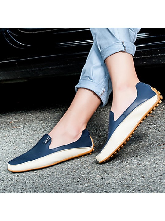 Casual  Loafers Blue/White  