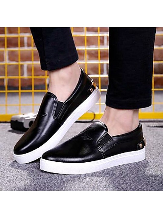   2016 New Style Hot Sale Outdoor / Office / Casual Sunny Loafers Black / White  