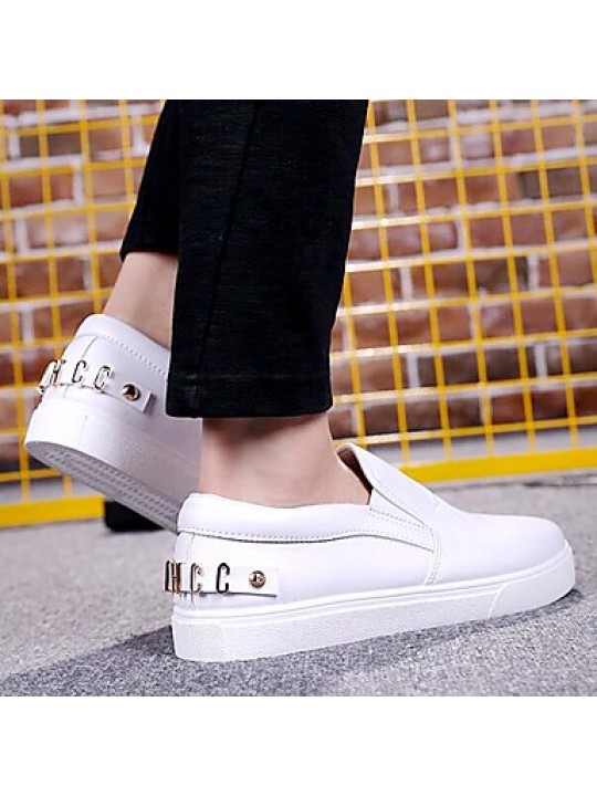   2016 New Style Hot Sale Outdoor / Office / Casual Sunny Loafers Black / White  