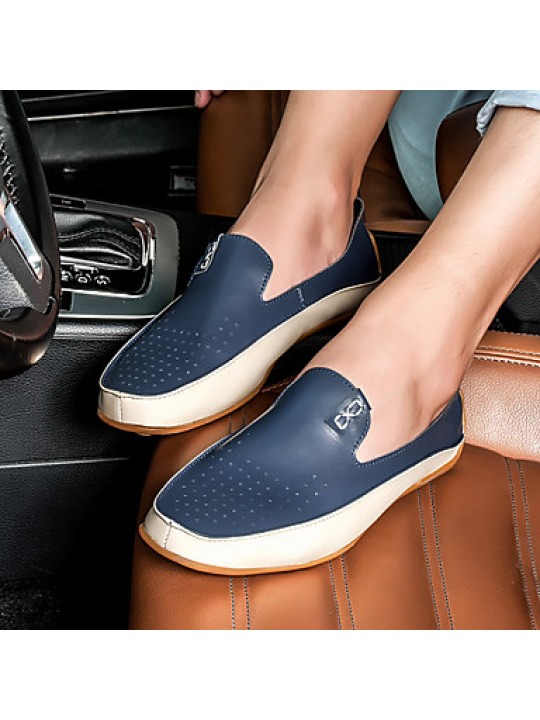 Casual  Loafers Blue/White  