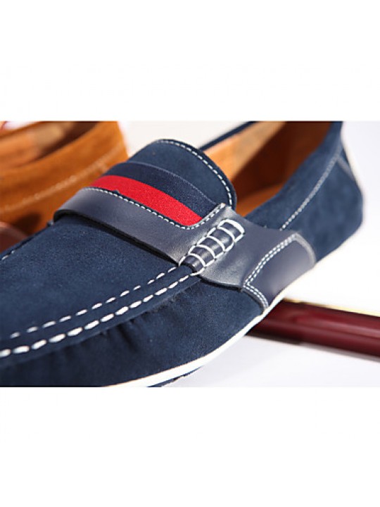   Men's Shoes / Casual Leather Boat Shoes / Fashion Men Flats Shoes/ Fashion Suede Leather Men Loafers  